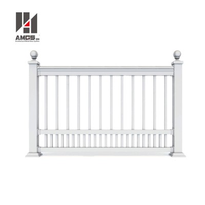 Interior Or Exterior Design Public Security Rail Ing,Safe Metal Profile Balustrade S Aluminum Railing