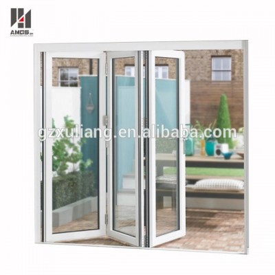 Multiple alumiminum glass folding 32 x 79 exterior screen door