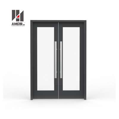 Aluminium Pivot Gate, Security Commercial Aluminum Tempered Glass Storefront Entrance Floor Spring Door